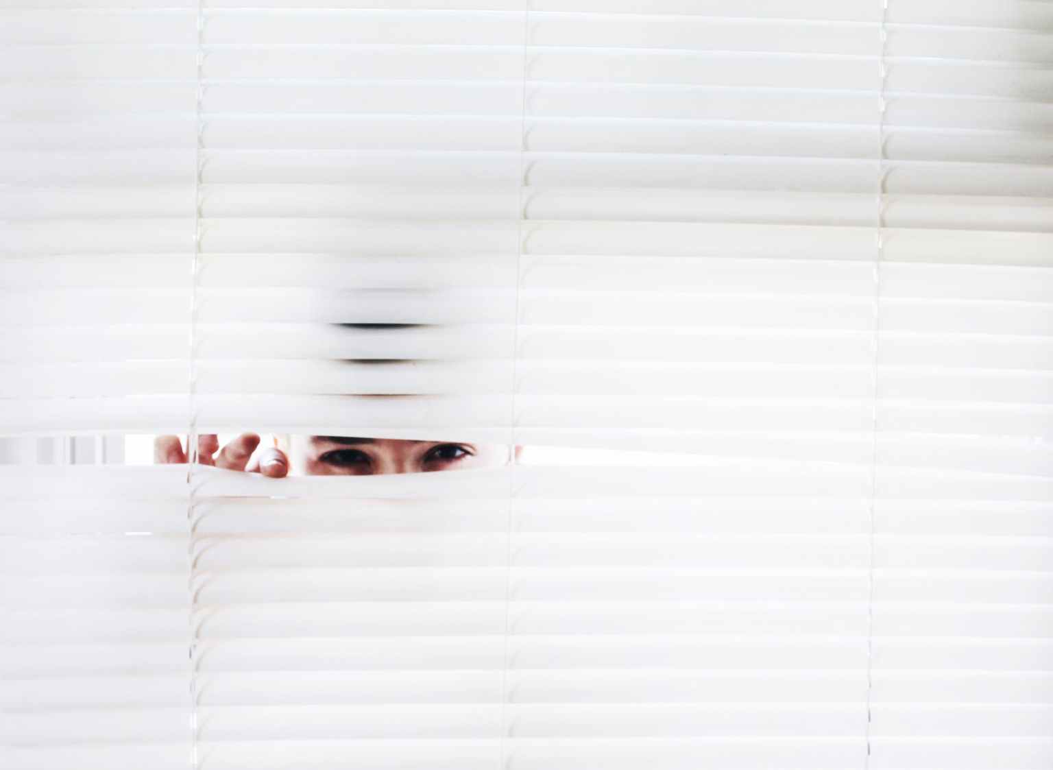 photography of person peeking